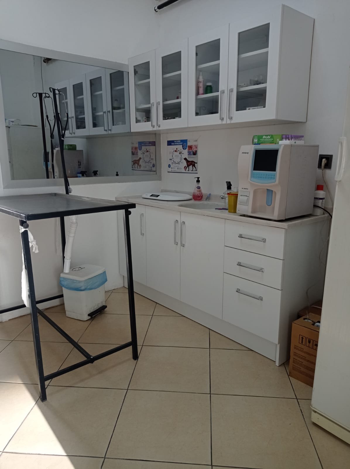 Peram Veteriner Kliniği klinik ortamı